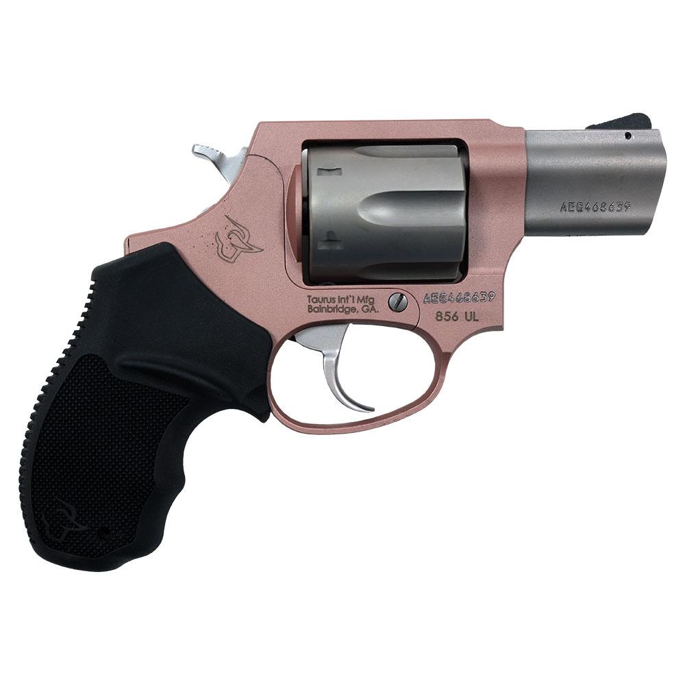Taurus 856 Ultra Light Revolver, .38 Special, Rose Gold/Stainless, 2-Inch, 6-Round