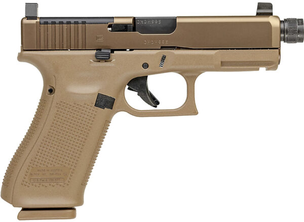 Glock 19X Gen5 MOS 9mm Pistol, Threaded Barrel 19+1