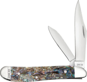 W.R. Case & Sons Smooth Abalone Peanut Pocket Knife