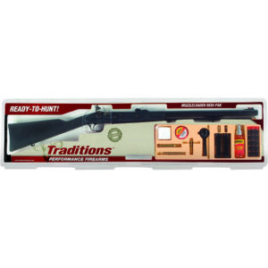 Traditions PA Pellet Ultralight Flintlock Redi-Pak .50 Cal. 26 in. Black CeraKote Syn Black