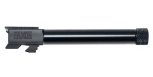 Faxon Duty Series 9mm Conversion Barrel for Glock 22 Gen 2-4, Threaded, Black Nitride