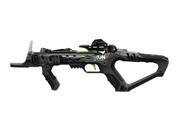 Barnett Demun Tri Strike Compact Recurve Crossbow, 3-Shot Magazine