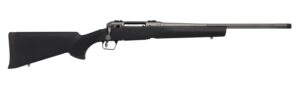 Savage Arms 33003 110 Trail Hunter Lite V2 Full Size 243 Win 4+1 20" Black Fluted Barrel, Black Carbon Steel Drilled & Tapped Receiver, Black Hogue OverMolded Synthetic Stock, Right Hand