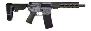 Shark Coast Tactical Bomber 5.56 NATO AR Pistol, 10.5-Inch, SBA3 Brace