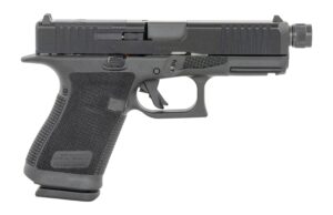 Glock P61950201TB G19 Gen6 9mm Luger 10+1 4.02" Threaded Barrel, Steel Optic Ready/Serrated Slide, Polymer Frame w/Accessory Rail, Interchangeable Backstrap Grip, Ambidextrous