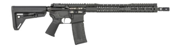 Black Rain Ordnance SSP300BLKABLK SSP 300 Blackout 30+1 16" Black Nitride Threaded Barrel, Black Armor Cerakote Aluminum Receiver w/Picatinny Rail, Magpul MOE SL Black Polymer Stock, Black Magpul Gri