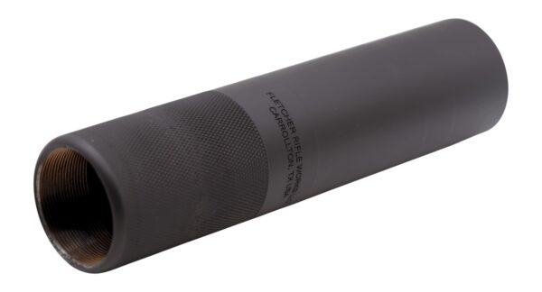 Fletcher Rifle Works PERM65TIBLK Permian 6.5mm 1.62" Black Titanium 1.375"x24