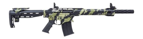 Citadel Boss-25 12 Gauge AR-Style Semi-Auto Shotgun, 18.75-Inch, Vector Green Camo