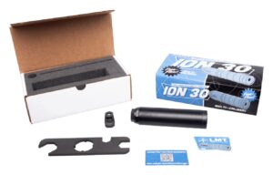 LMT-AT ION 30 Multi-Caliber Rifle Suppressor, Armorer Black