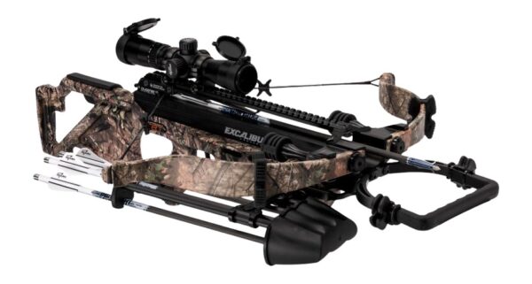 Excalibur Suppressor CRT Crossbow Package, 370 FPS, Mossy Oak Break-Up Camo