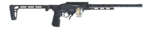 TandemKross FA41N0603BBB1 ADX Race Sports South Exclusive 22 LR 10+1 16.50" Black QPQ Threaded Barrel, Black Anodized Aluminum Receiver w/Picatinny Rail, Black TK Folding Aluminum Stock, Polymer Grip,