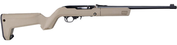 Ruger 10/22 Takedown .22 LR Rifle, Threaded Barrel, FDE Magpul Backpacker Stock