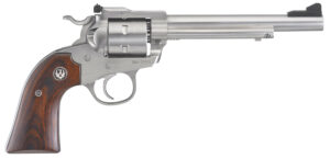 Ruger 0680 Blackhawk Sports South Exclusive 22 LR 6rd 6.50" Barrel, Stainless Steel Barrel/Cylinder/Frame, Exposed Hammer, Bisley Hardwood Grip, Ramp Front/Adjustable Rear Sights