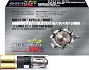 BRENNEKE USA 12GA 2.75" - 1-3/8OZ SLUG 5RD 20BX/CS - additional view