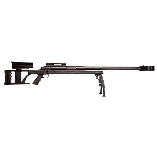 ArmaLite AR-50A1 .50 BMG Single-Shot Bolt-Action Rifle, 30-Inch Barrel, Muzzle Brake, GG&G Bipod