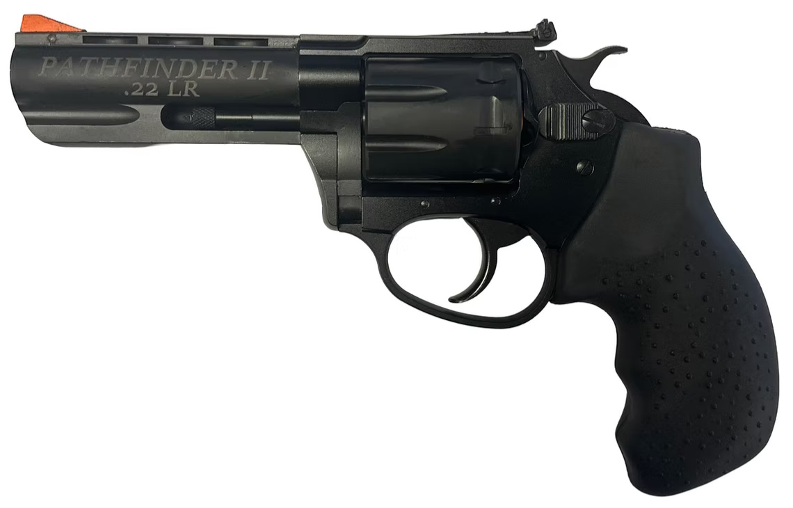 Charter Arms Pathfinder II .22 LR Revolver, 3.5-Inch Black, 8-Shot, Shooter's Model - Charter Arms