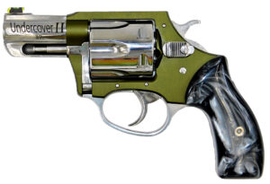Charter Arms Undercover II .38 Special Revolver, Green/Pearlite, 6-Round, Shooter's Model