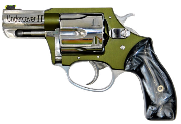 Charter Arms Undercover II .38 Special Revolver, Green/Pearlite, 6-Round, Shooter's Model