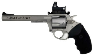 Charter Arms Target Mastiff 9mm Revolver, 6-Inch Stainless, Sightmark Optic, 5-Round, Shooter's Model