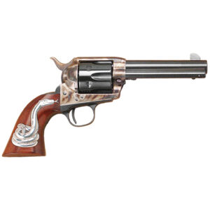 Cimarron Man With No Name .45 Colt Single Action Revolver, 4.75-Inch, Snake Inlay