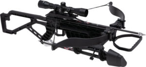 Excalibur Mag Air Crossbow, 305 FPS, Rope Cocking, Black