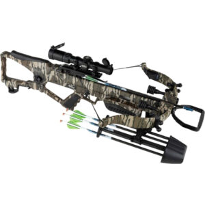 Excalibur RevX Crossbow Package, Mossy Oak Bottomland, Overwatch Scope