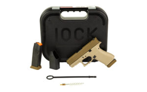 GLOCK 43X 9MM 15RD TWO TONE TAN - additional view