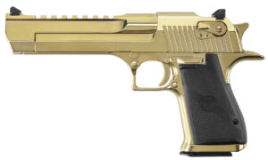 Magnum Research Desert Eagle Mark XIX 357 Magnum Pistol, Gold Zirconium 6-inch