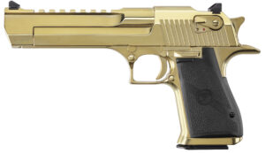 Magnum Research Desert Eagle Mark XIX 44 Magnum Pistol, Gold Zirconium 6-inch