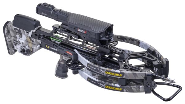 TenPoint TX Ultra 26.5 Crossbow, Burris Oracle X Rangefinding Scope