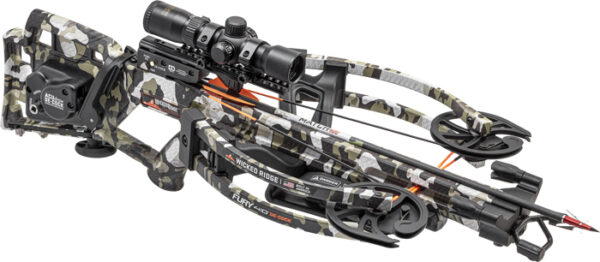 Wicked Ridge Fury 410 Crossbow Package, Mossy Oak Break-Up Country
