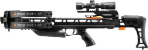 Mission SUB-1 XR Crossbow Package, 410 FPS, Black