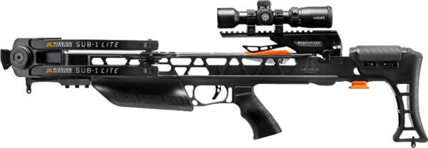 Mission SUB-1 Lite Crossbow Package, 335 FPS, Black