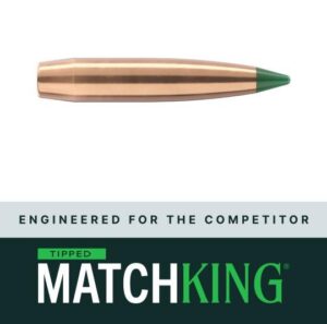 Sierra Tipped MatchKing 25 Cal 133-135gr Bullets, 100-Count