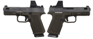 RUGER RXM 9MM PISTOL 4" PORTED BBL ODG/CRUSHED SILVER MAGPUL EHG, O.R. 2-15RD MAGS