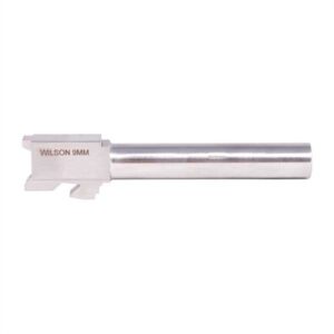 Wilson Combat Match-Grade 9mm Drop-In Barrel for Glock 17 Gen 3 and 4, Stainless
