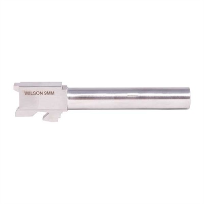 Wilson Combat Match-Grade 9mm Drop-In Barrel for Glock 17 Gen 3 and 4, Stainless