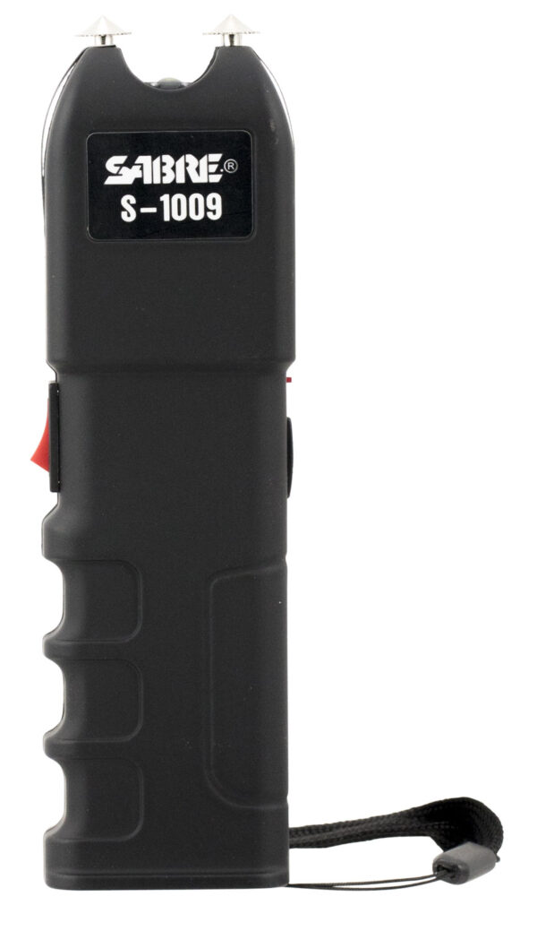 SABRE S-1009 Stun Gun with 120-Lumen Flashlight and Anti-Grab Bar