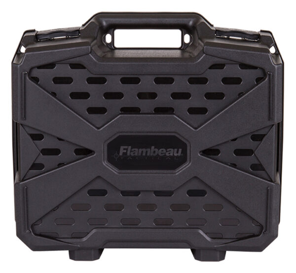 Flambeau Double Deep Tactical Pistol Case, Black