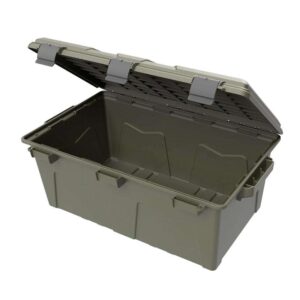 MTM Gear Crate Utility Box, 52 Quart, Army Green
