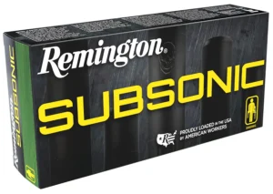 Remington Subsonic .308 Winchester 205gr Hollow Point Rifle Ammunition, 20-Round Box