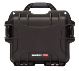 Nanuk 908 Waterproof Hard Case, Black, Cubed Foam