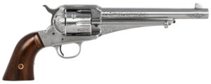 Taylor's & Company 1875 Army Outlaw .45 Colt Revolver, 7.5-Inch White Engraved