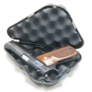 MTM Single Handgun Case Up to 2-Inch Barrel, Black