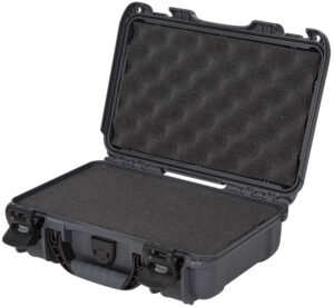 Nanuk 909 Waterproof Hard Case, Graphite, Cubed Foam