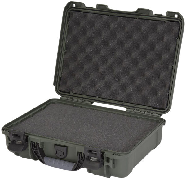 Nanuk 910 Waterproof Hard Case, Olive, Cubed Foam