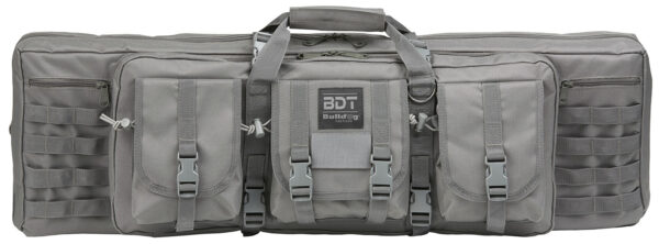 Bulldog BDT Tactical Double Rifle Bag, 37-Inch, Seal Gray