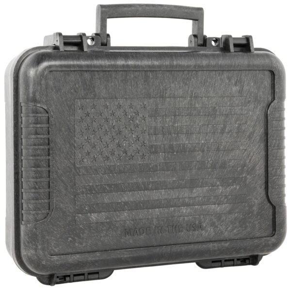Outdoor Connection Molded Pistol Case with US Flag