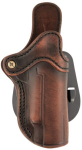 1791 Gunleather Optic Ready Paddle Holster, Size 1, Vintage Leather, Right Hand, 1911 4-5 Inch