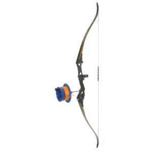 Fin-Finder BankRunner Recurve SideWinder Reel Package, Black, RH